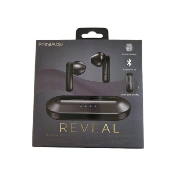 Reveal BlueTooth Ultra Compact Wireless EarBuds--Blue--Brand New - Picture 2 of 4